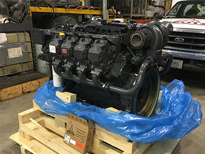 Deutz 2015 Reman Engine to be install in machine