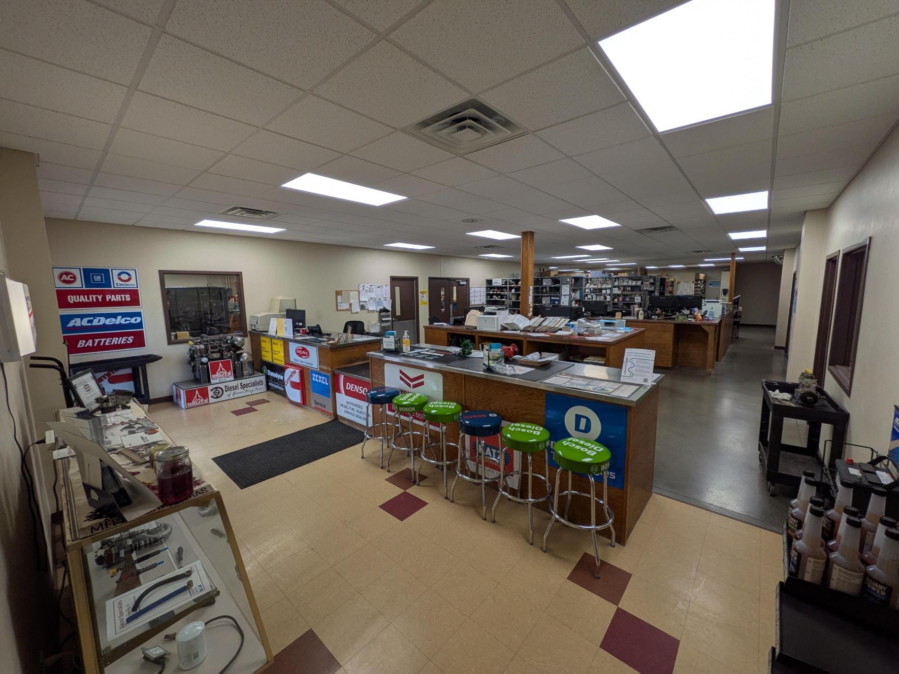 Diesel specialists of green Bay shop